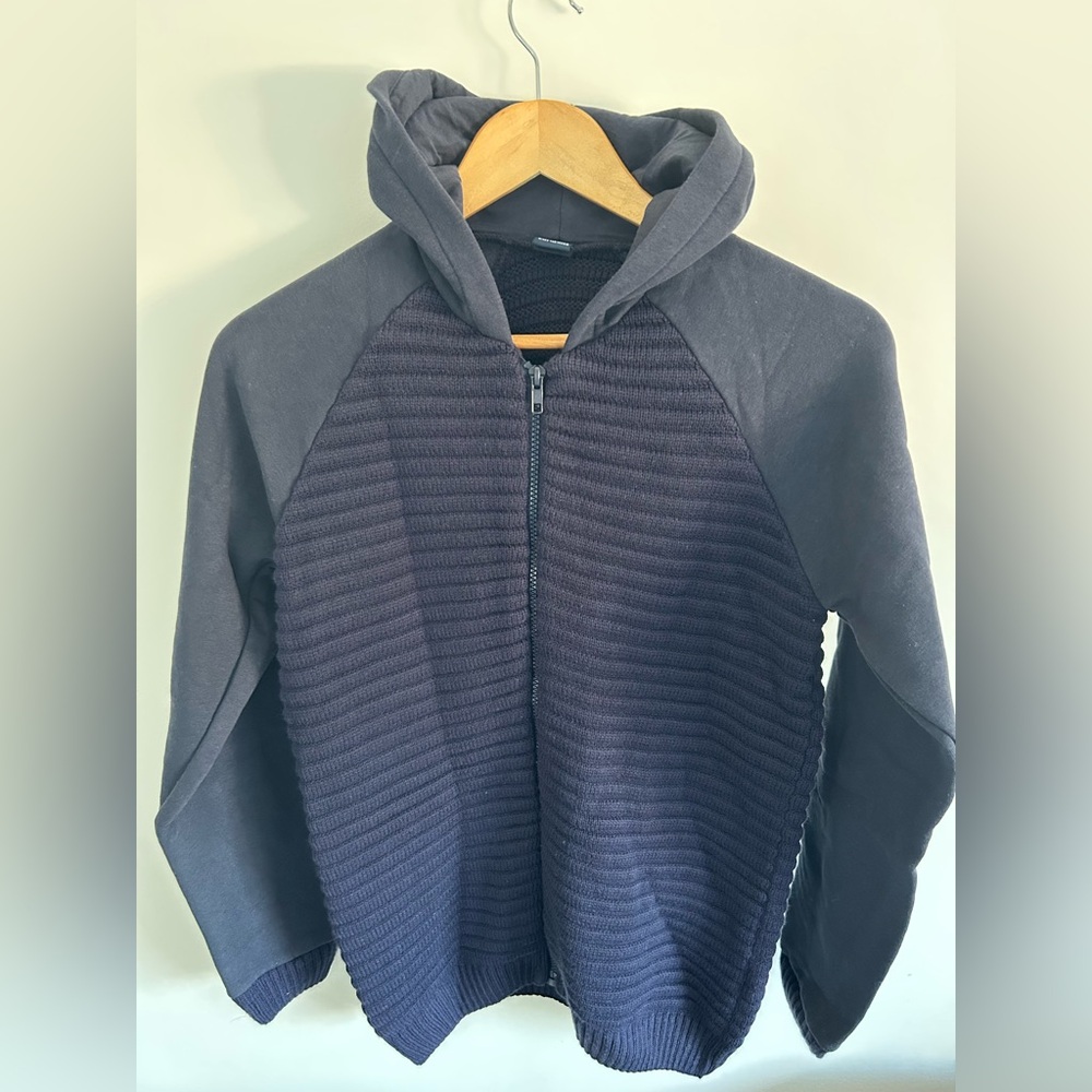 Kids Gray Hooded Jacket